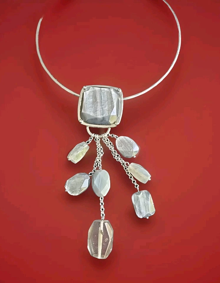 Gargantilha colar vintage fantasia joia Chico aprox 15"   - Imagem 4 de 4