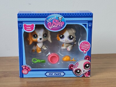 Littlest Pet Shop LPS Haustierpaare Pack G7 Serie 3 - Look-Alikes #152 #153 Neu