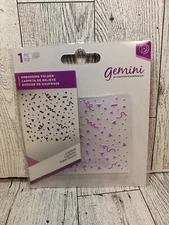 Crafters Companion Gemini Confetti Embossing Folder new