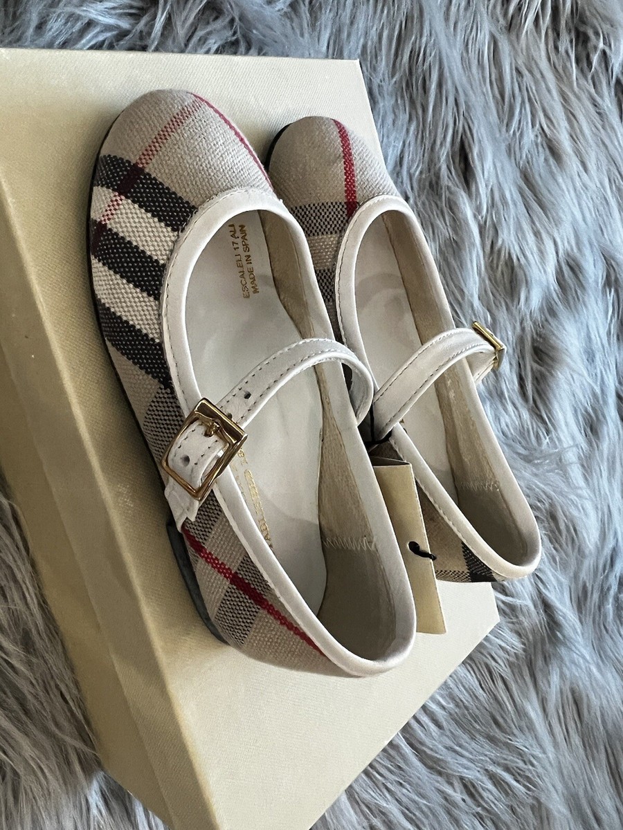BURBBERY メリージェーン Burberry Mary Jane shoes Infant girls 25/3T- Check pattern