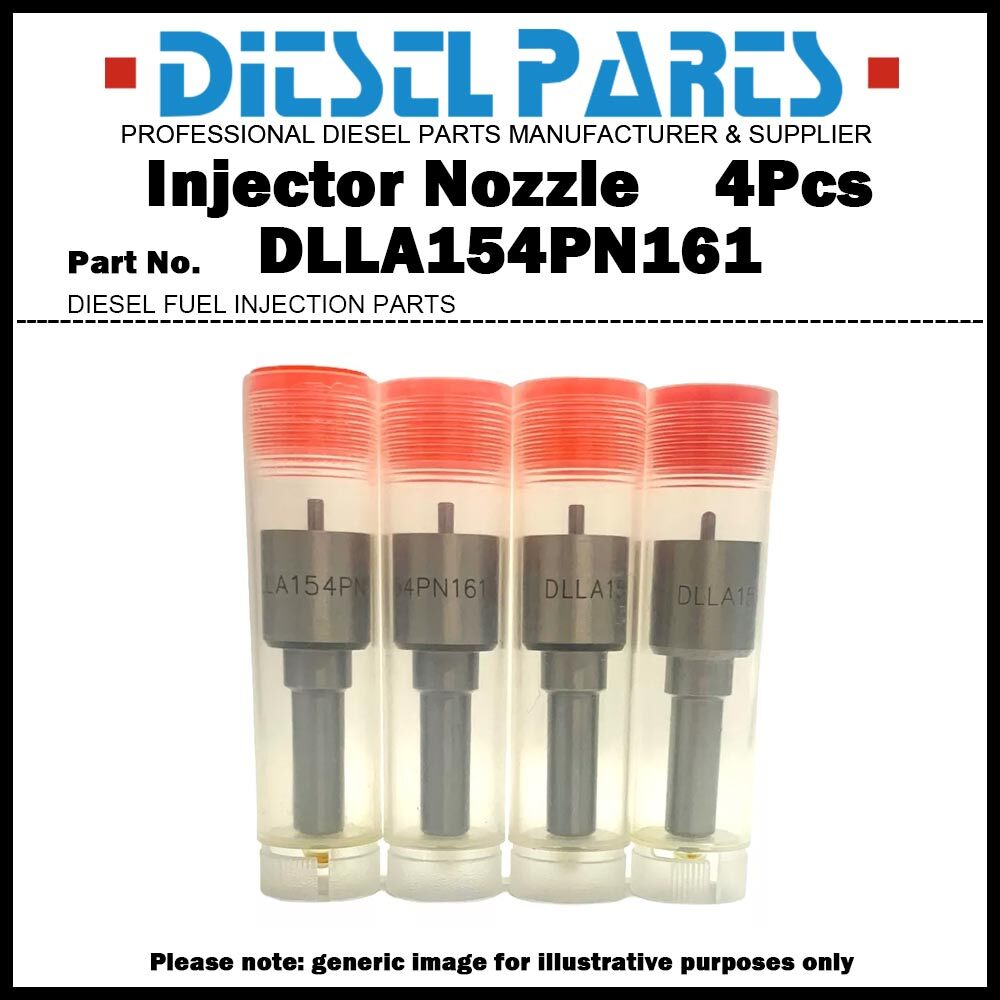 4x Diesel Fuel Injector Nozzle DLLA154PN161 NP-DLLA154PN161 for