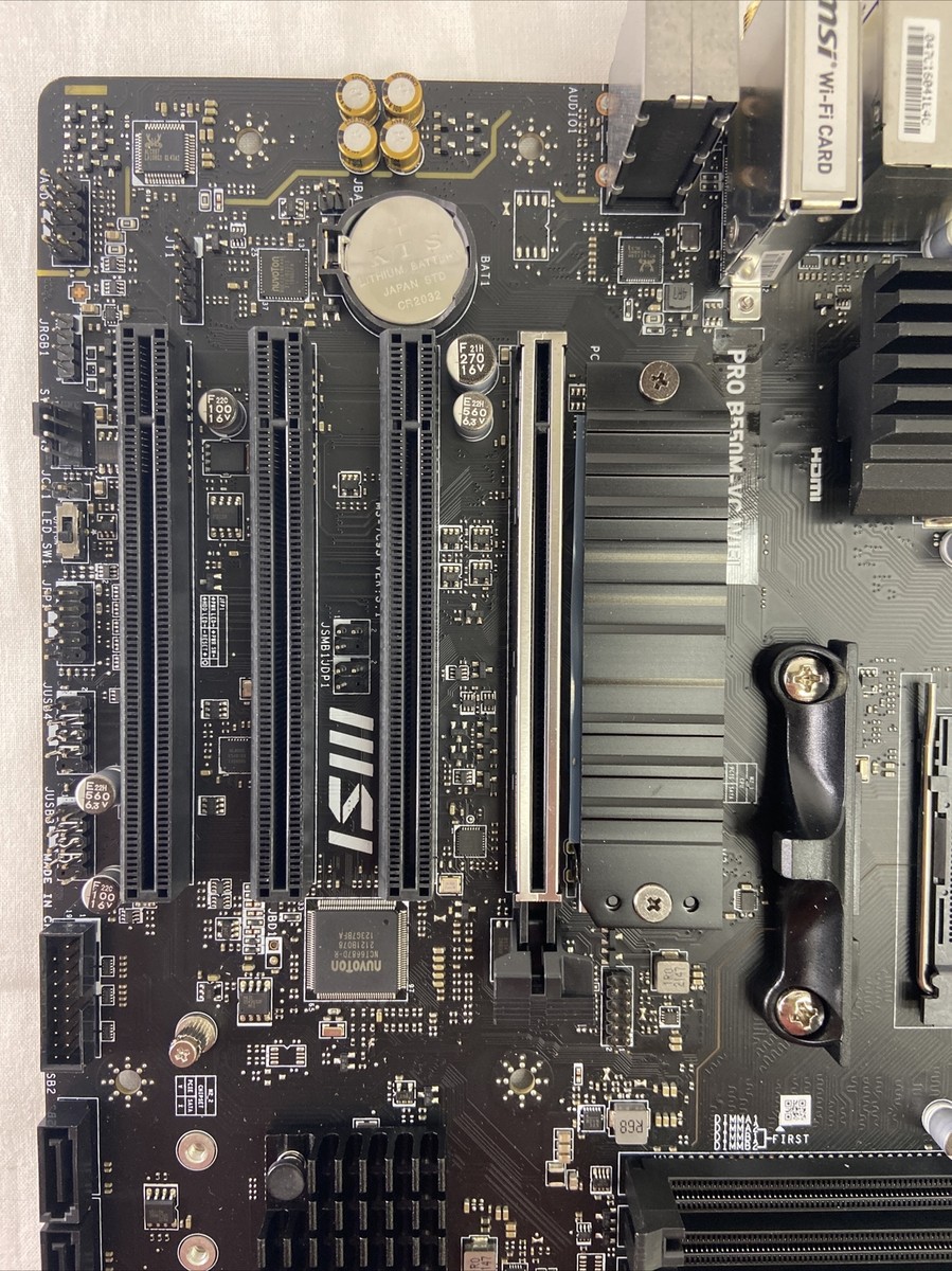 MSI PRO B550M-VC WiFi ProSeries Motherboard | eBay MSI PRO B550M-VC WiFi ProSeries Motherboard | eBay