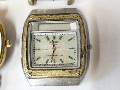 ESPRIT MIX 4 PIECE LOTT QUARTZ NOT WORKING, SPARE PARTS PURPOSE VINTAGE WATCHES - Picture 5 of 17