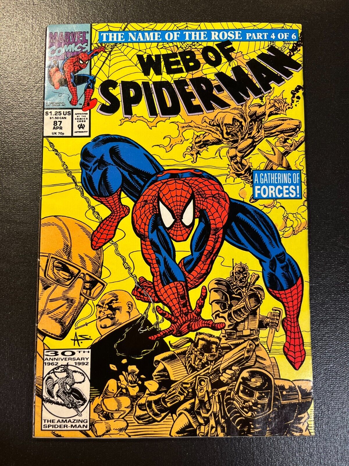 Web of Spider-man 87 The Rose Mary Jane Alex Saviuk V 2 Marvel Comics 1 Copy