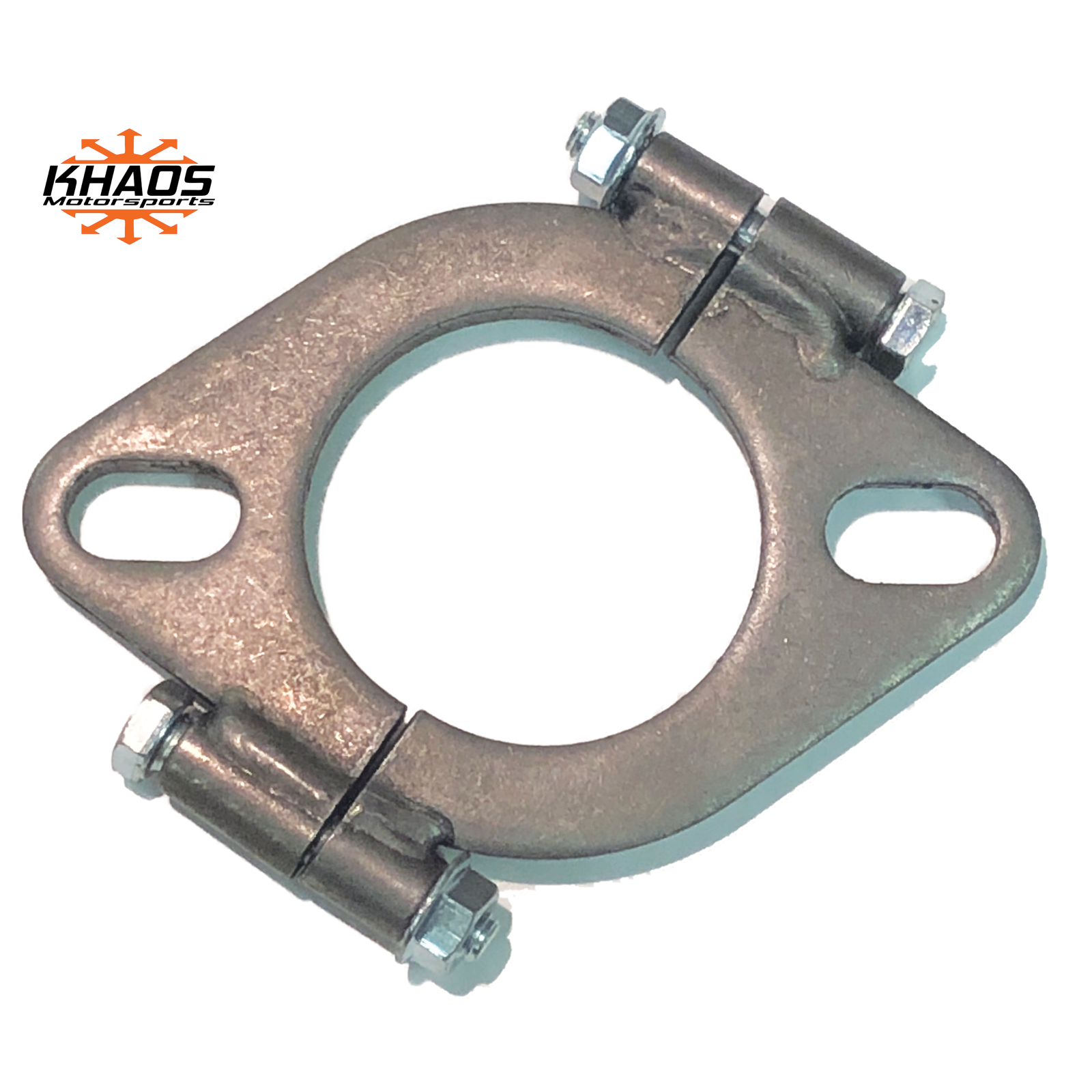 2.25" 21/4" inch Exhaust Flange Flat Oval Split Repair Replacement eBay