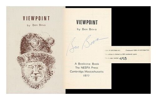 BOVA, BEN (1932-) Viewpoint / by Ben Bova 1977 First Edition Hardcover - Zdjęcie 1 z 1