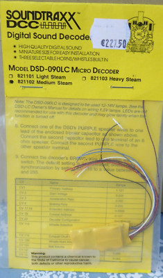 Soundtraxx 821102 Digitaler Sound-Decoder DSDF-090LC für LokSound neuwertig