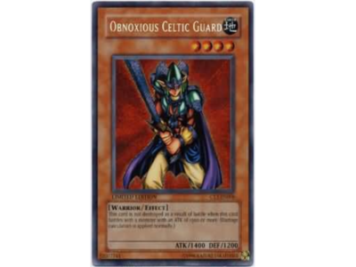 Yu-Gi-Oh Obnoxious Celtic Guard - CT1-EN006 - Secret Rare Limited