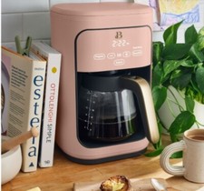Beautiful 14 Cup Programmable Touchscreen Ground Coffee Maker by Drew Barrymore