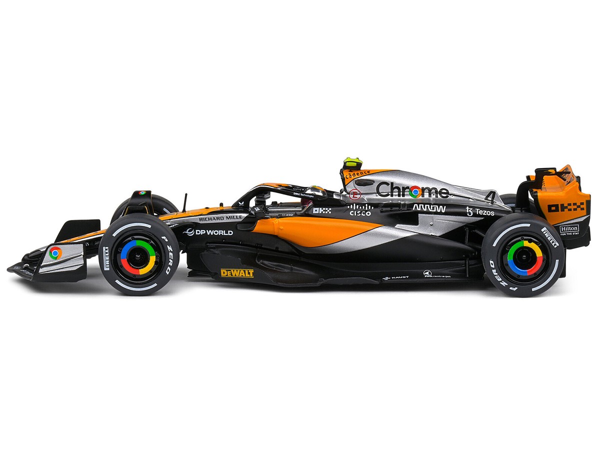 McLaren MCL60 2nd British GP 2023 ノリス McLaren MCL60 #4 Lando Norris 2nd Place Formula One F1