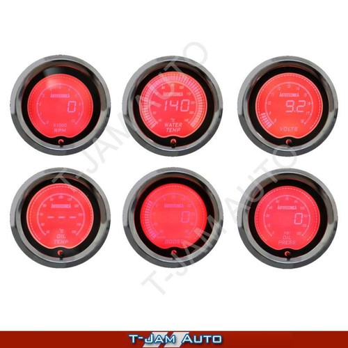 Pillar Pod for Ford Falcon 2008 - 2016 + Boost/Vac + Oil Pres LCD AT Gauges - Picture 10 of 12