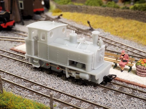 Fourdees Peckett Steam Loco 'Norton' 009 / OO9 Scale Kit for Farish 08 chassis - Picture 4 of 12