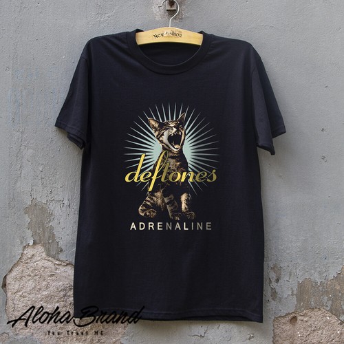 Deftones Adrenaline Screaming Cat T 