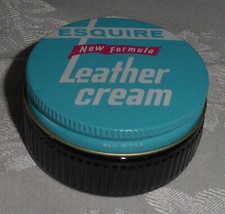 Vintage Esquire New Formula Leather Cream Black