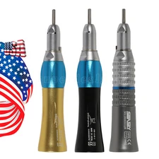 NSK Style Dental Slow Low Speed Straight Handpiece E-type Black/Gold/Silver OR