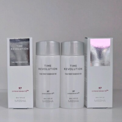 MISSHA Time Revolution The First Essence 30ml x 2EA Moisturizing Made in korea