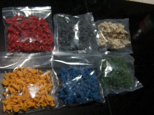 Continental RISK replacement Pieces 360 ARMY PIECES cannon infantry cavalry