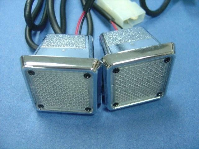 Pair White LED Door Courtesy Lights Set For 1986-2017 MERCEDES BENZ W463 G-CLASS - Image 3 of 3