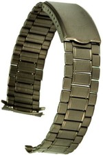 Titan Bracelet Avec Connecteur Rond Fermoir Dépliant 16 MM en de Rechange