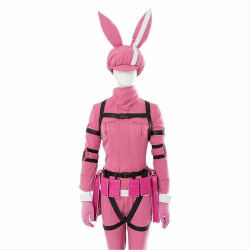 Sword Art Online Alternative Cosplay Gun Gale Online LLENN Kohiruimaki Karen Set - Picture 6 of 9