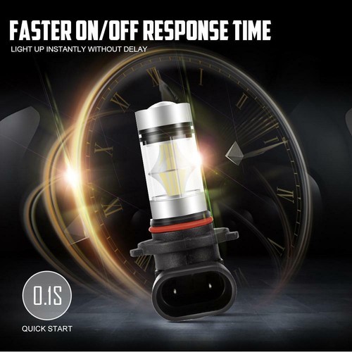LED Car Fog Light Lamp Bulb For RAM 1500 2500 3500 2013 2014 2015 2016 2017 2018 - Picture 8 of 12