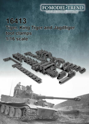 FC Model Trend 1/16 Tiger/King Tiger/Jagdtiger Tool Clamps