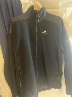 Eider Wind stopper Jacket/ Fleece Made In Portugal Black  
