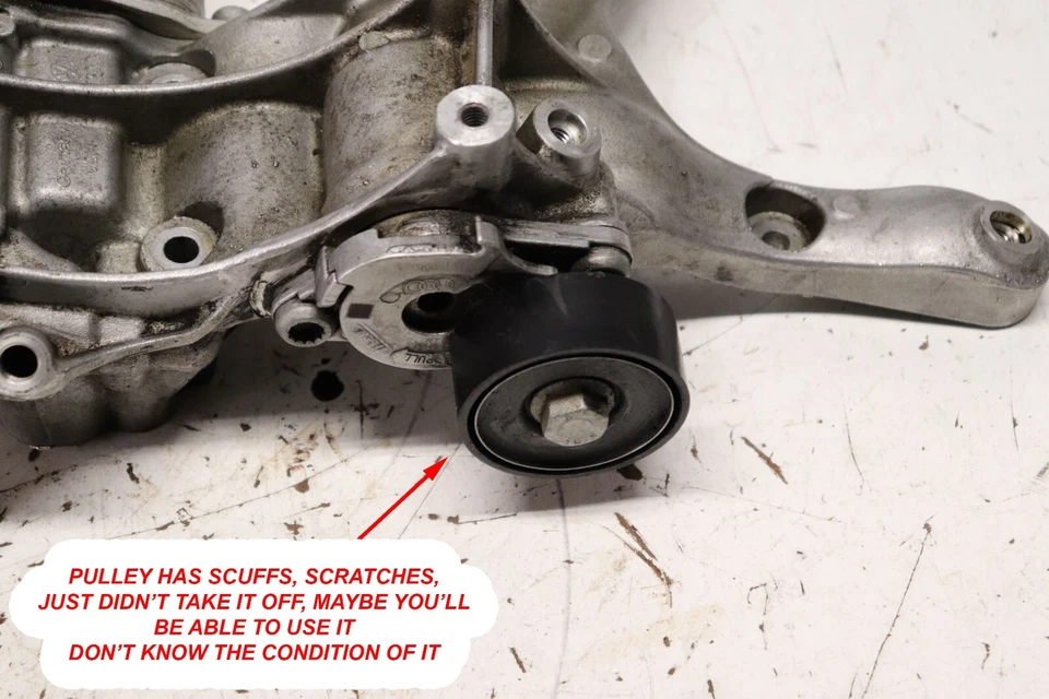 P20706 2015-2017 Audi Q5 Engine Alternator Bracket with Engine Oil Cooler 2.0T  - Image 3 of 4