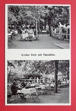 AK NORTHEIM im Harz 1934 Großer Park mit Tanzdiele    ( 30772