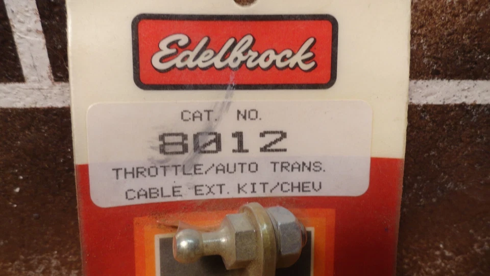 Acelerador Edelbrock 8012 o transmisión automática. Kit de extensión de cable / Chevy Foto 2 de 4