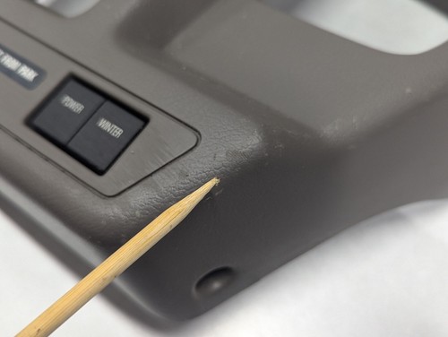 1993 ISUZU RODEO SHIFT SHIFTER BEZEL WITH TRACTION CONTROL WINTER SWITCH OEM 93 - Bild 16 von 16