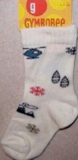 New Vtg Ivory Gymboree Arctic Rescue Socks Snowflakes Helicopter 3-6-9-12 mo NWT