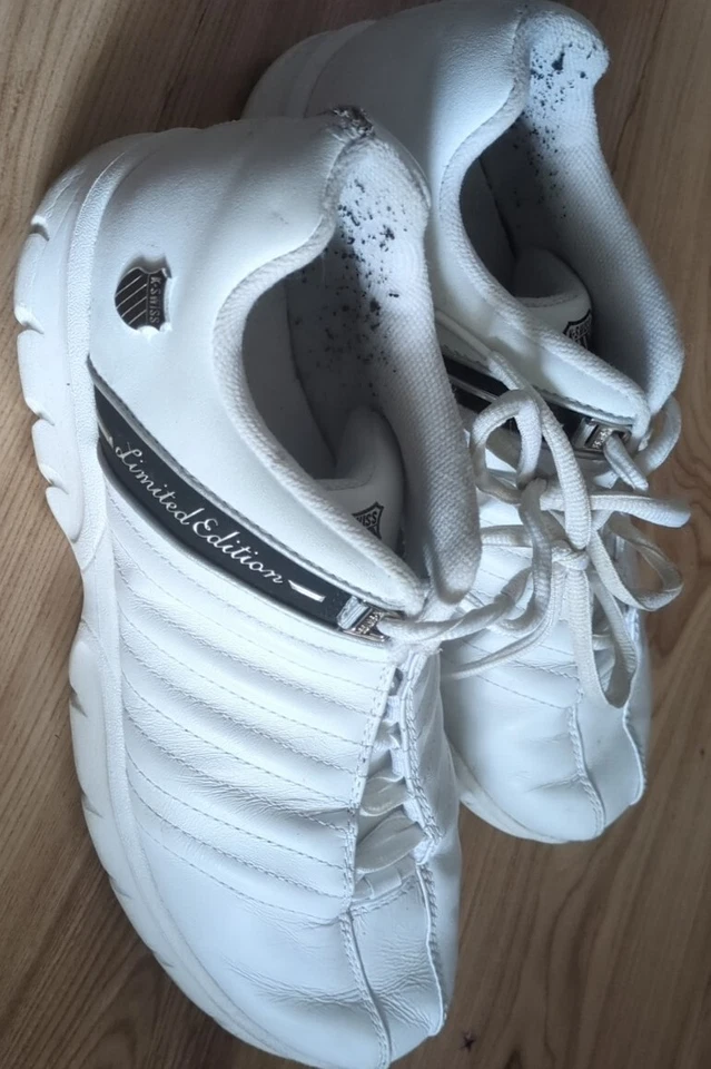 KIVIK SUIZO JUNIOR K VINTAGE BLANCO/AZUL MARINO/PLATEADO Talla 10 Foto 3 de 4