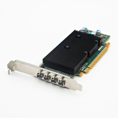 Graphics Video Card 4 Video Monitor Outputs 4 X Mini-DP Matrox M9148 1GB LP X16