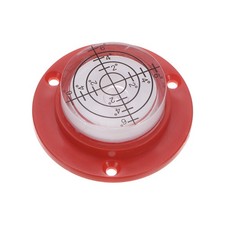 High Precision Horizontal Bubble Level 49x16.5mm Bull's-Eye Level, Red