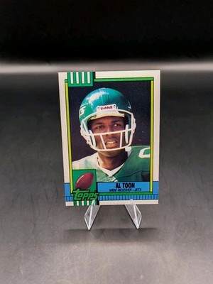 1990 Topps Football - #463 Al Toon - New York Jets  