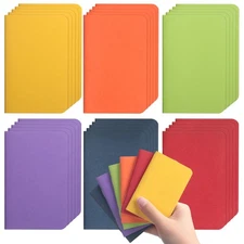 Bulk Pocket Notebook 2.5" x 4" Mini Notebooks First Day of School Small Walle...