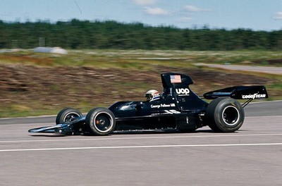 George Follmer Shadow DN1 Ford Swedish GP at Anderstorp Raceway Ju- Old Photo 1