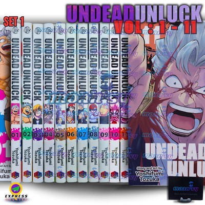 Undead Unluck Vol 1-11 Manga English Version Full Set Comic Books New Series