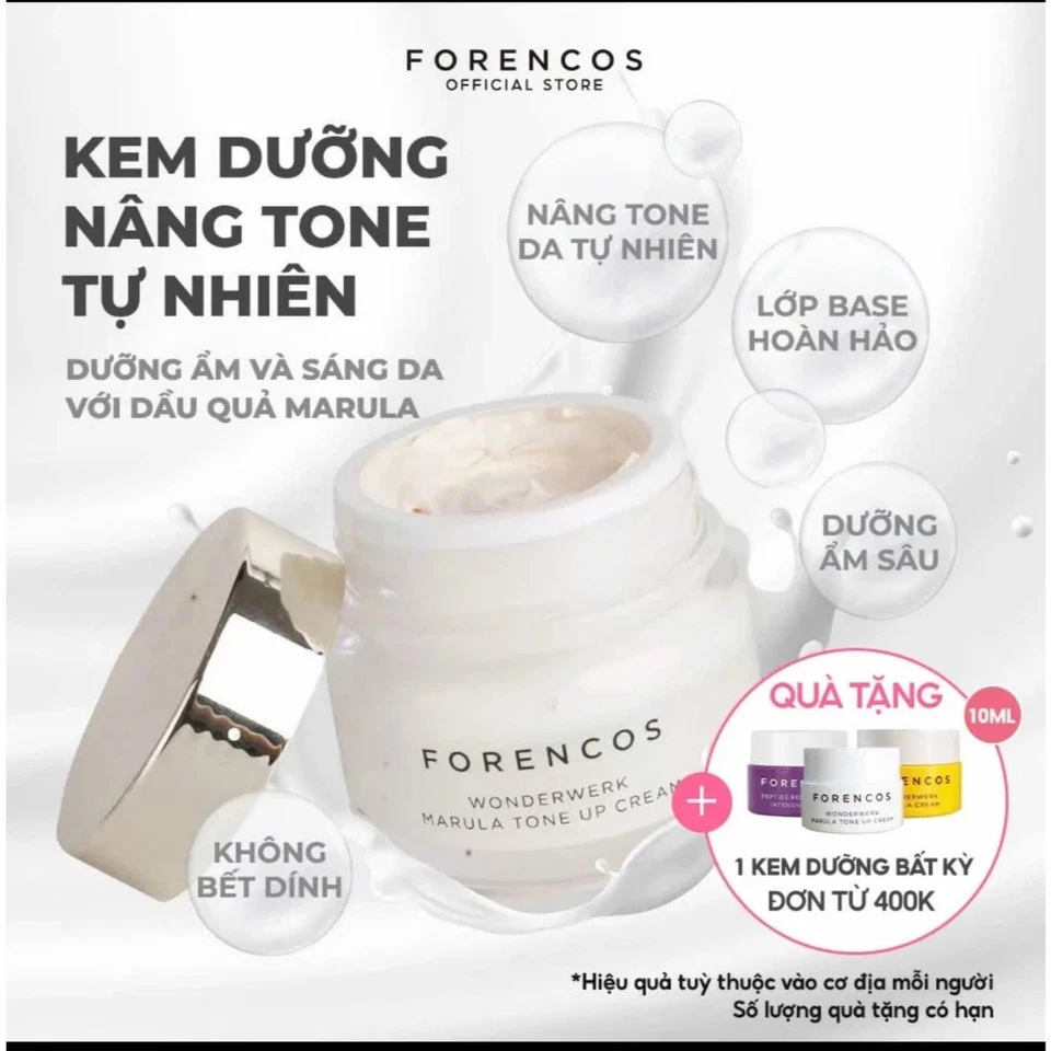 Forencos Daytime Tone Up Cream Deep Moisturizing For The Skin, Anti-Aging - 1 pc - Image 2 of 4