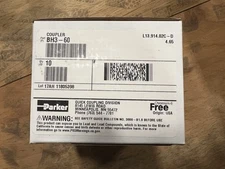 10pcs Parker BH3-60 60 Series Multi Purpose Brass Female Quick Coupler 3/8” FNPT