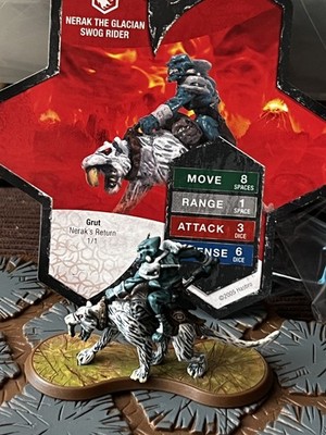 Rare - Nerak the Glacian Swog Rider - Heroscape Nerak's Return | eBay