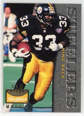 1995 SkyBox Premium #104 Bam Morris Pittsburgh Steelers