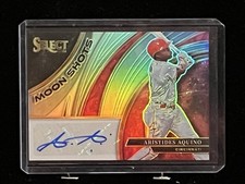 2022 Panini Select - Moon Shots Signatures Aristides Aquino #MSS-AA Holo  /75 