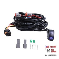 UTV Wiring Harness with Plug Play Pulse Busbar Connector DT Plug Spot Light