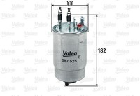 Valeo 587525 Kraftstofffilter Kraftstoffilter FüR Fiat