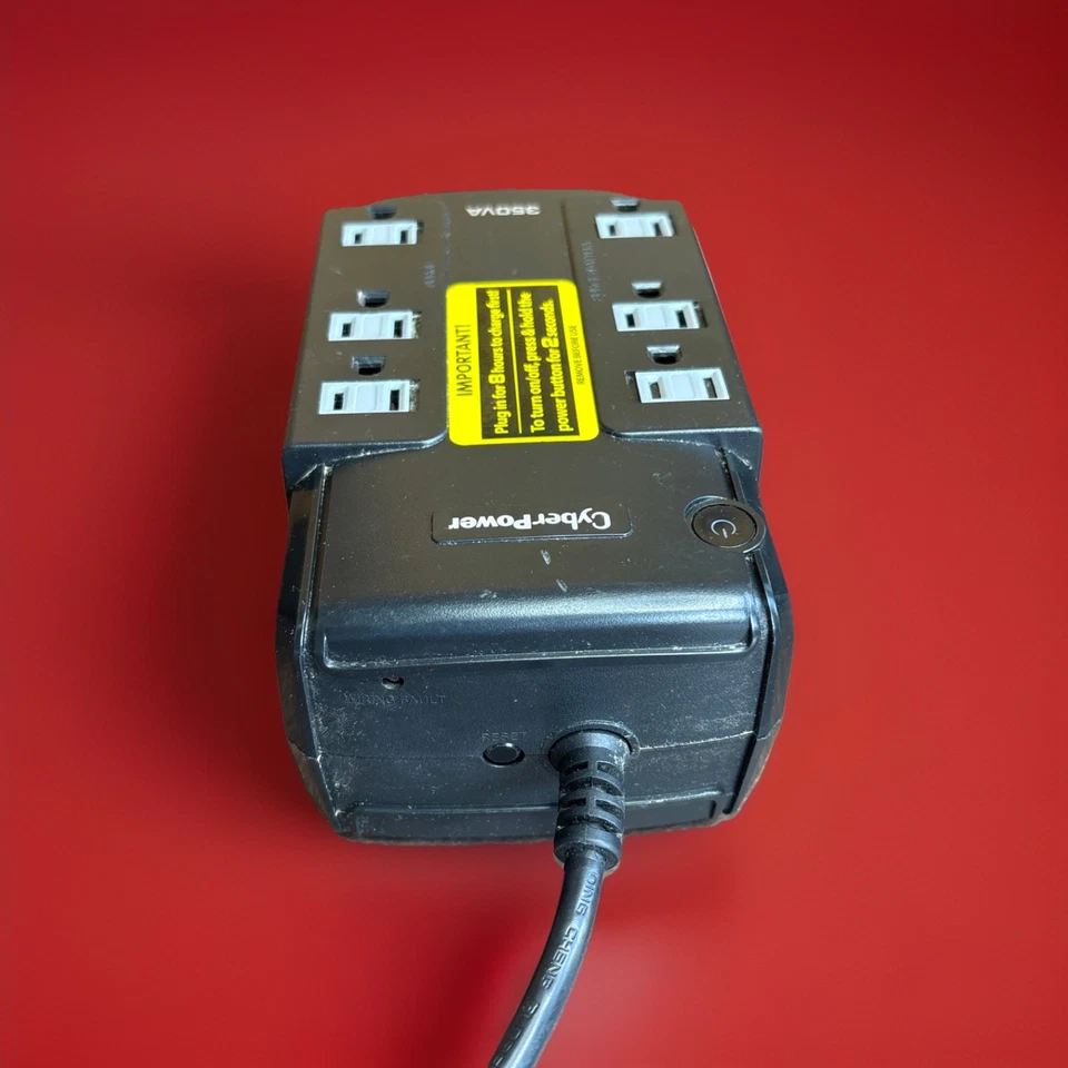 CyberPower CP350SLG-R 350VA/255W Standby UPS System - Used - Image 3 of 4