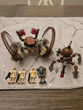 LEGO Star Wars: Hailfire Droid & Spider Droid (7670) Complete Pristine No Box