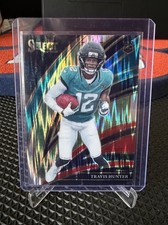 2025 Panini Select Travis Hunter Black & Green Shock Club Level #228 Jaguars
