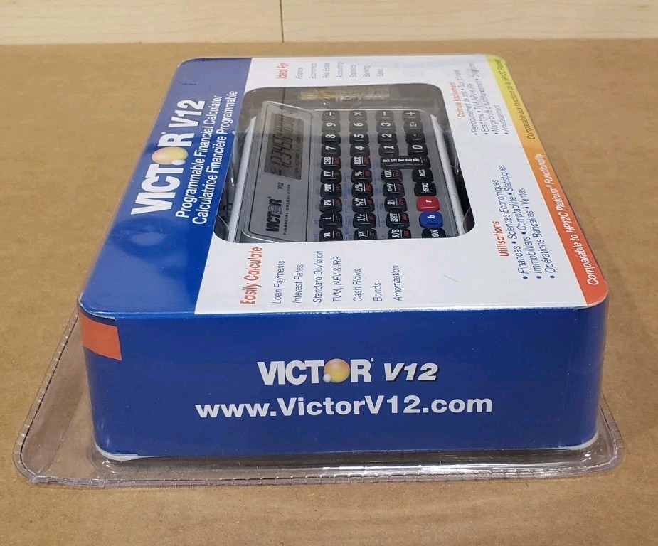 Victor V12 Financial Calculator for sale online | eBay